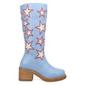 American Dream Light Blue Leather Boot (DS) DP