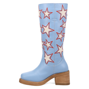 American Dream Light Blue Leather Boot (DS) DP