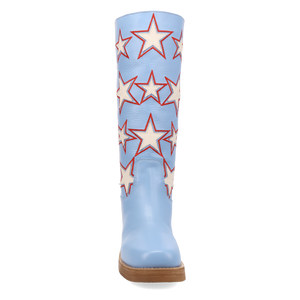 American Dream Light Blue Leather Boot (DS) DP