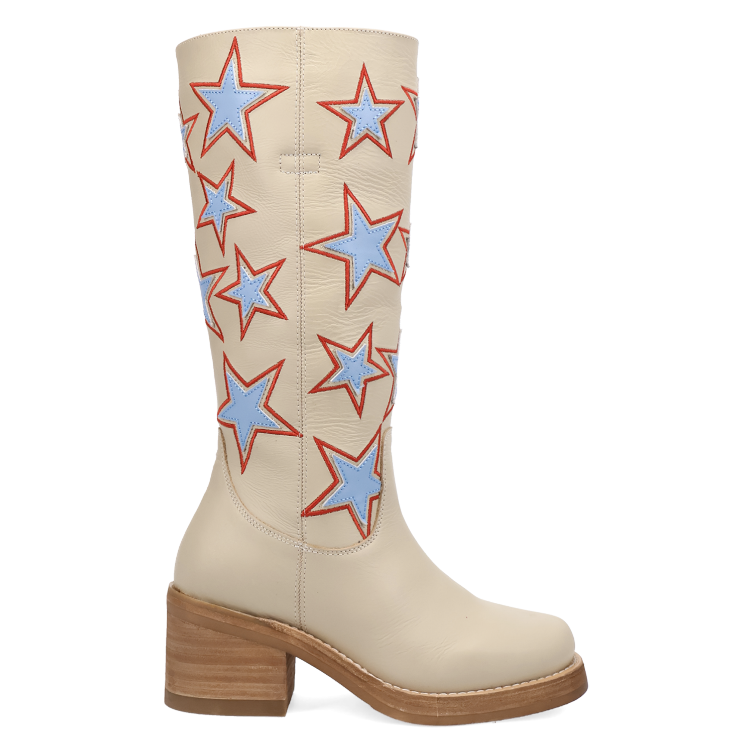 American Dream Cream Leather Boot (DS) DP