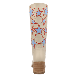 American Dream Cream Leather Boot (DS) DP