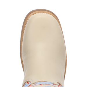 American Dream Cream Leather Boot (DS) DP