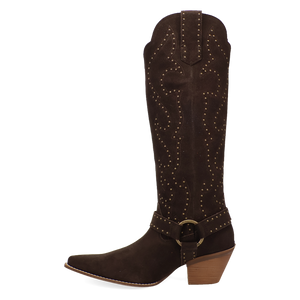 Wicked Brown Suede Leather Boots (DS) ~ PREORDER 9/20/26