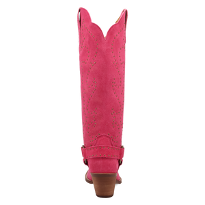 Wicked Pink Suede Leather Boots (DS) ~ PREORDER 9/20/26