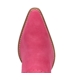 Wicked Pink Suede Leather Boots (DS) ~ PREORDER 9/20/26