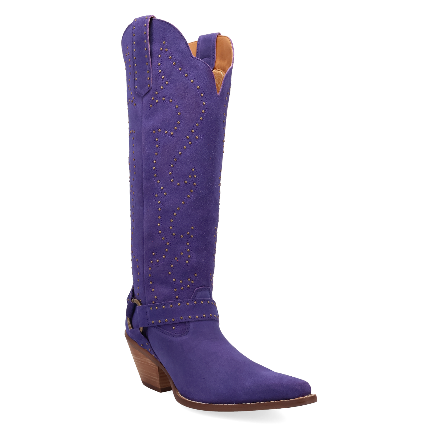 Wicked Purple Suede Leather Boots (DS) ~ PREORDER 9/20/26