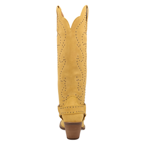 Wicked Yellow Suede Leather Boots (DS) ~ PREORDER 9/20/26