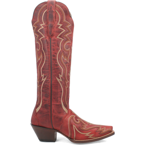 Silvie Red Leather Boot (DS)