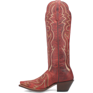 Silvie Red Leather Boot (DS)