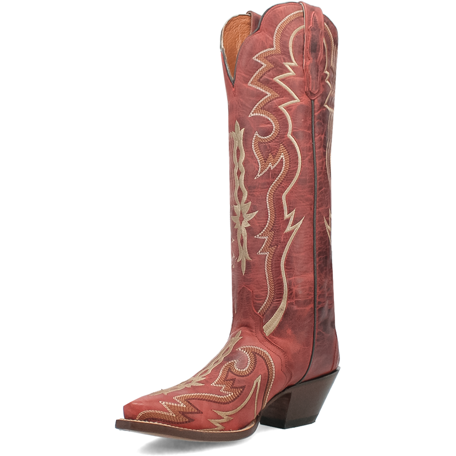 Silvie Red Leather Boot (DS)