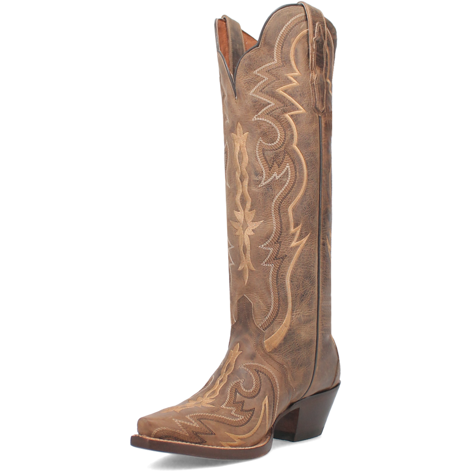 Silvie Brown Leather Boot (DS)