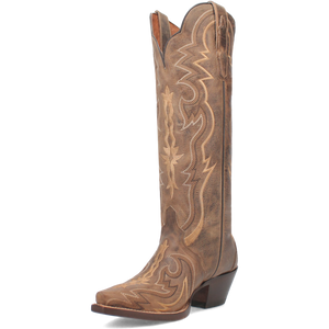 Silvie Brown Leather Boot (DS)