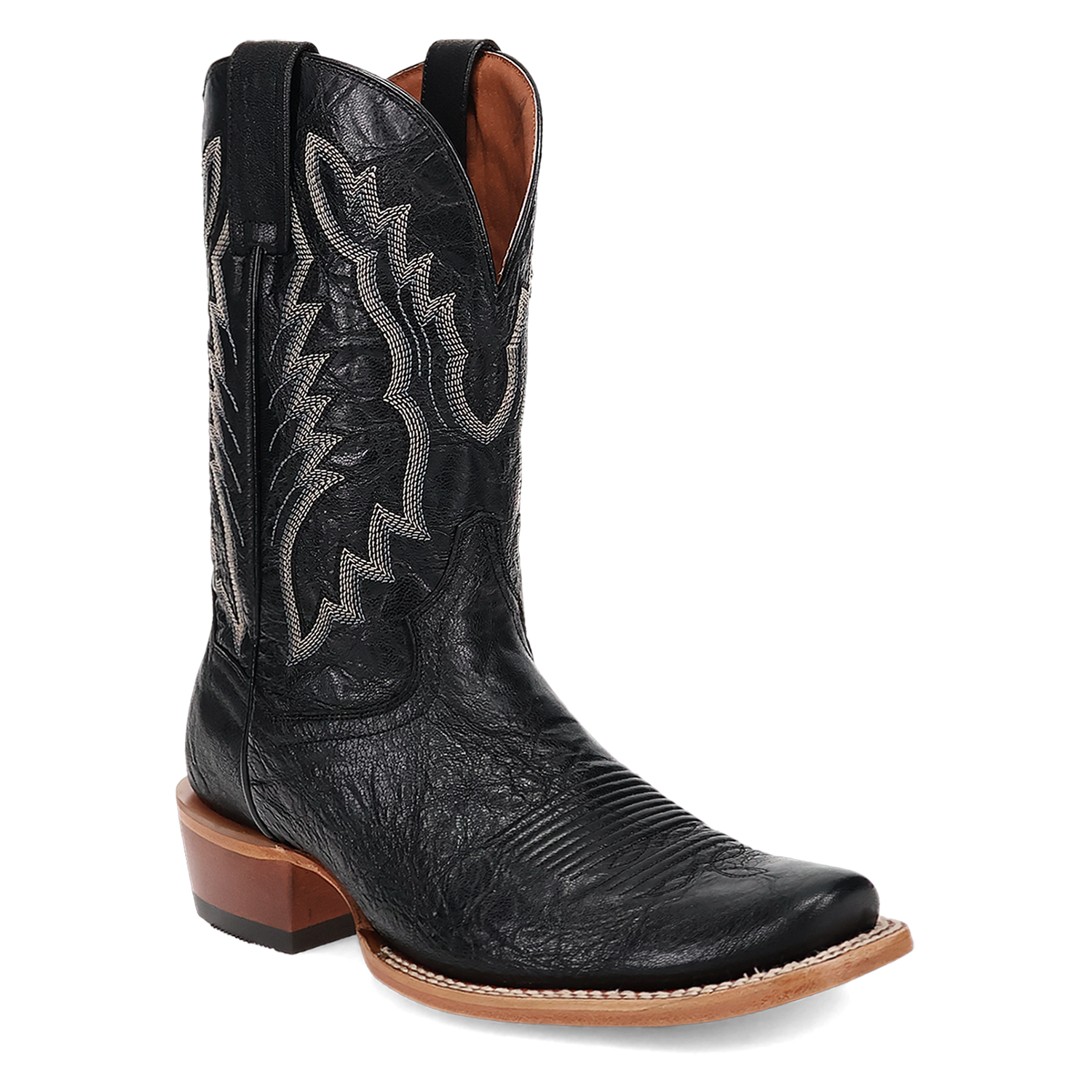 Boerne Men's Black Leather Boot- Dan Post (DS)