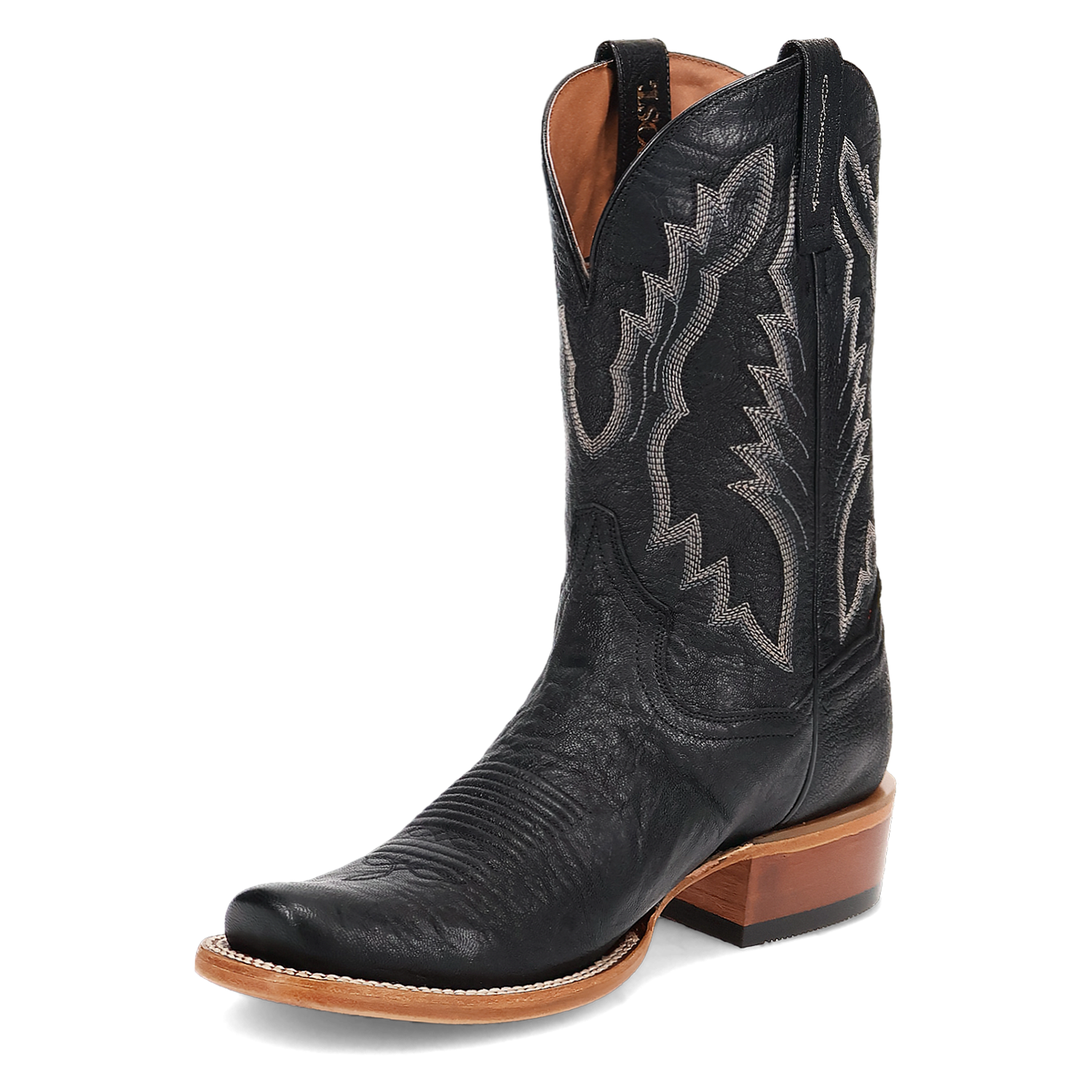 Boerne Men's Black Leather Boot- Dan Post (DS)