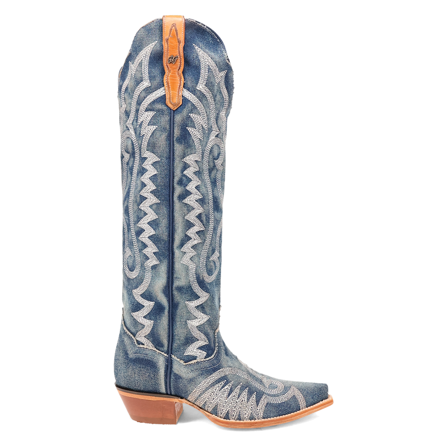 Denim Darlin' Denim & Leather Boots (DS)
