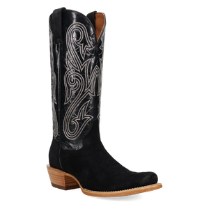 Lanessa Black/Black Leather Boot (DS) DP
