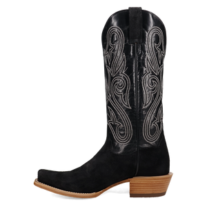 Lanessa Black/Black Leather Boot (DS) DP