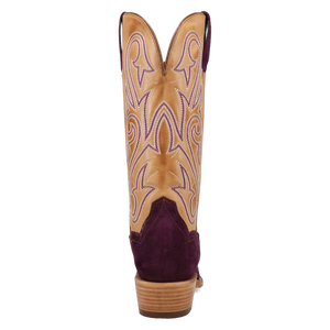 Lanessa Purple/Tan Leather Boot (DS) DP