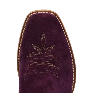 Lanessa Purple/Tan Leather Boot (DS) DP