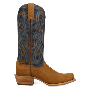 Lanessa Tan/Blue Leather Boot (DS) DP