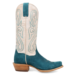 Lanessa Turquoise/Bone Leather Boot (DS) DP