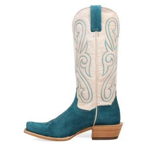 Lanessa Turquoise/Bone Leather Boot (DS) DP