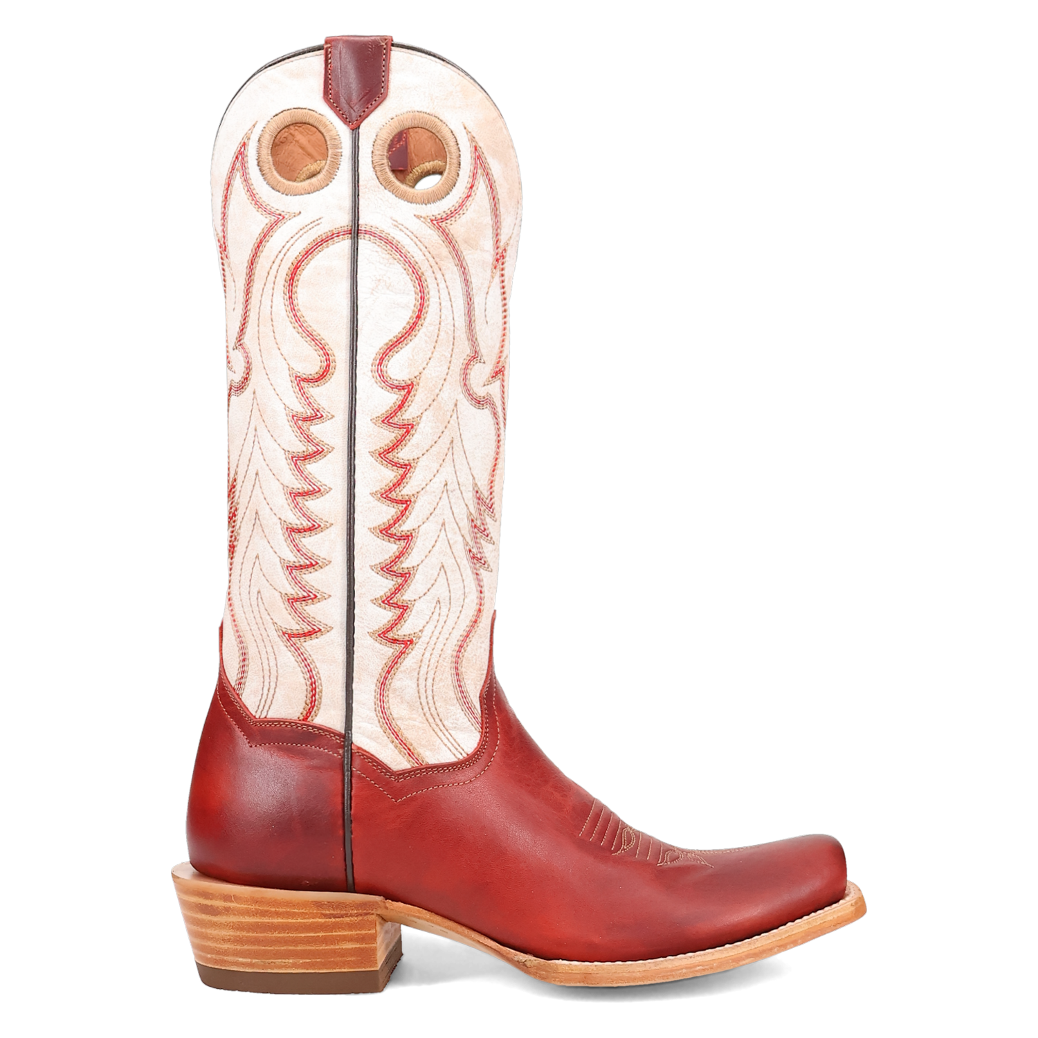 Adelaide Red/White Leather Boot (DS) DP