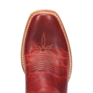 Adelaide Red/White Leather Boot (DS) DP
