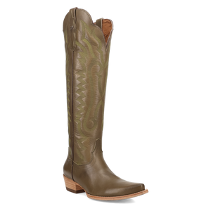 Heartland Olive Leather Boot (DS) DP