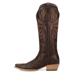 Grace Brown Leather Boot (DS) DP ~ PREORDER 8/20