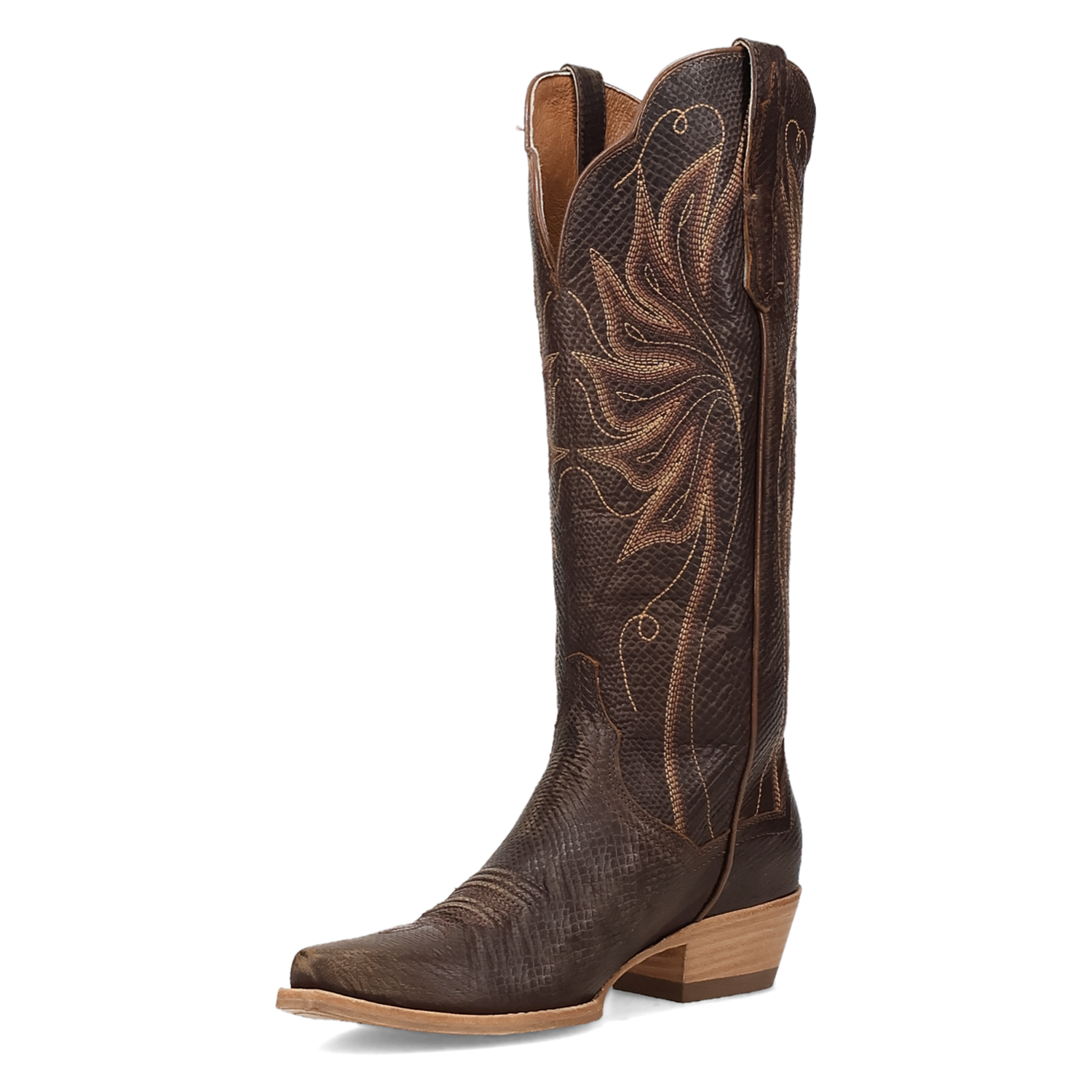 Grace Brown Leather Boot (DS) DP ~ PREORDER 8/20