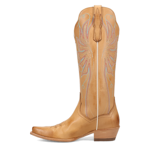 Grace Tan Leather Boot (DS) DP