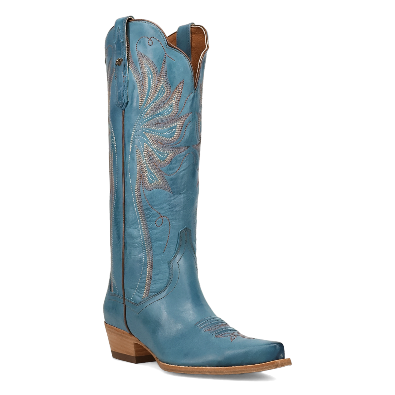 Grace Blue Leather Boot (DS) DP