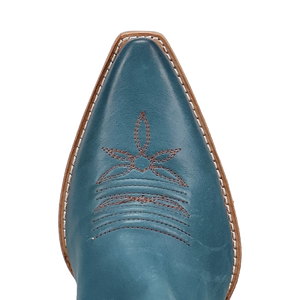Grace Blue Leather Boot (DS) DP