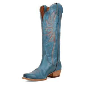 Grace Blue Leather Boot (DS) DP