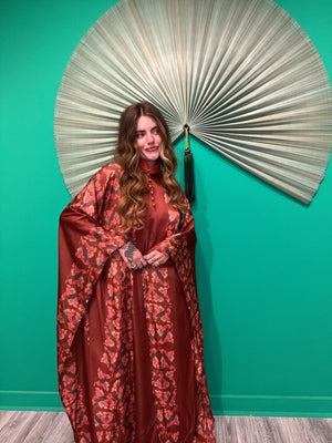 Lady The Brand - London Bronze Garden Long Kaftan