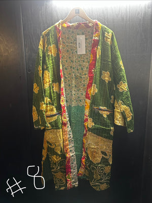 Sugaree Handmade Reversible Kantha Quilt Duster
