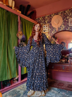 Save My Soul Flowy Butterfly Sleeve Duster Cardigan - PREORDER