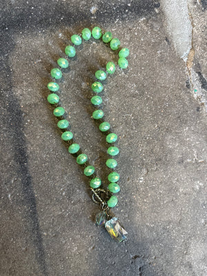 PREORDER - Drops of Jupiter Faceted Crystal Toggle Necklace (custom made to order) ~ PREORDER ETA Shipping 2/10-2/18