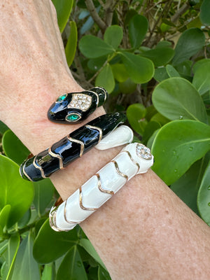 Exotic Kingsnake Cuff Bracelet