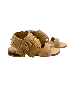 Fringe Star Sandal in Tan (DS) NM