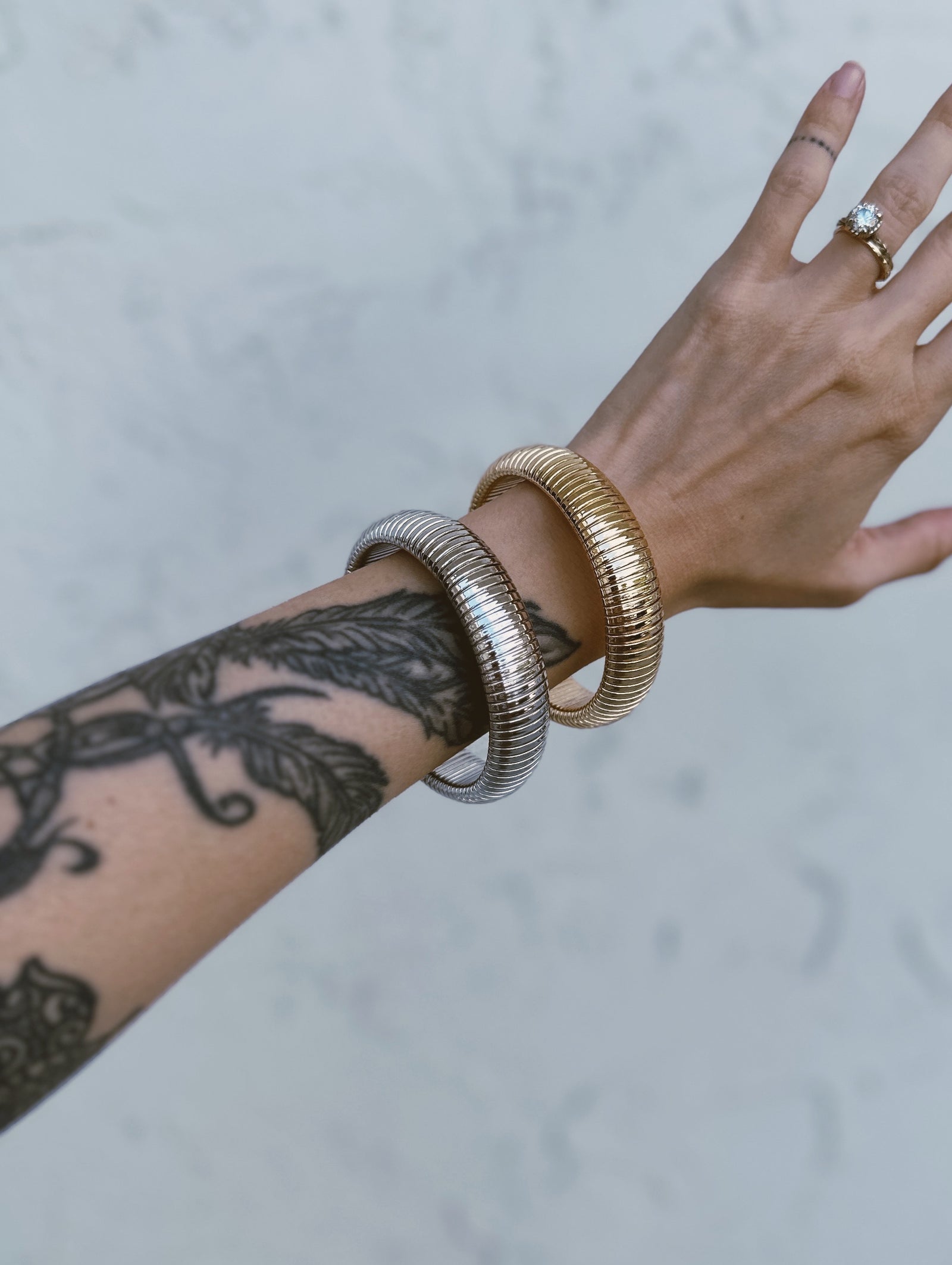 All Coiled Up Snake 16mm Coil Bracelets