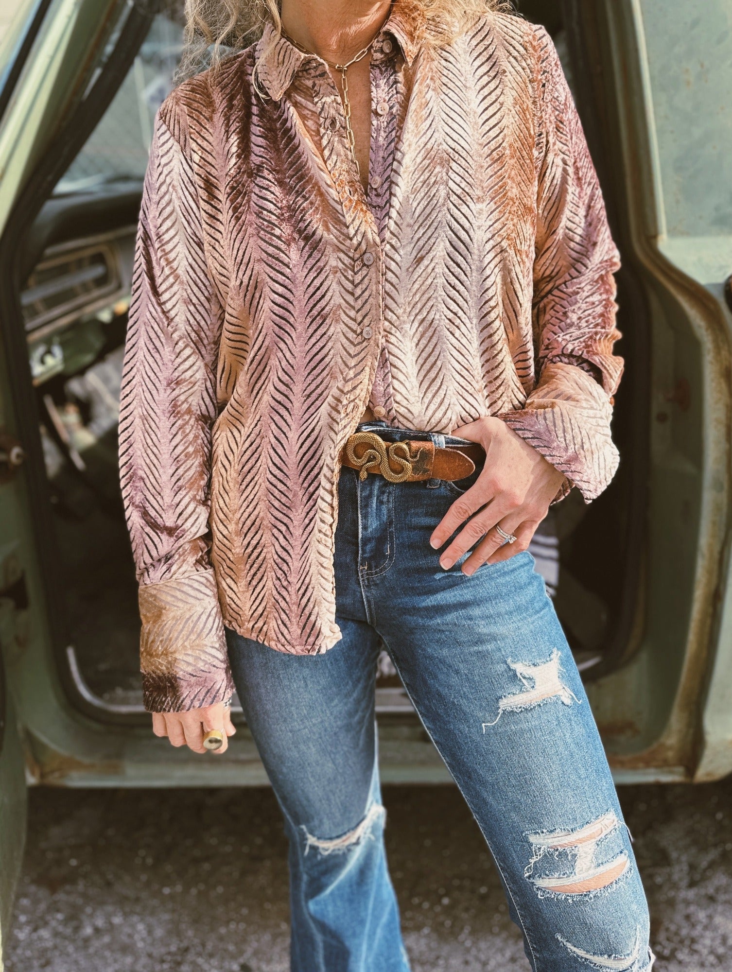 Blouses & Button Ups - Lil Bee's Bohemian