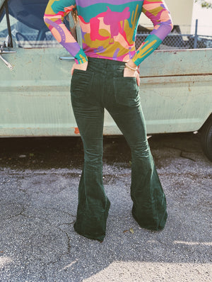 Big Green Country Corduroy Bell Bottoms