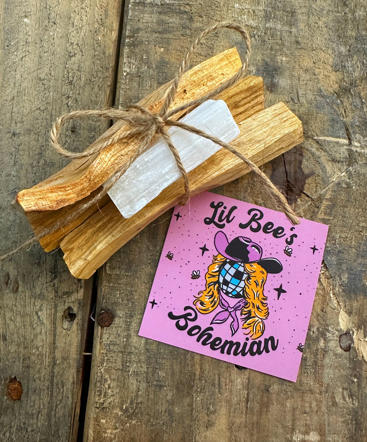 Clear The Air Palo Santo & Selenite Stick Set