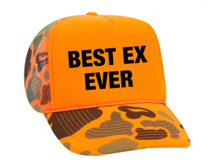 Best Ex Ever Trucker Hat (made to order) ITH