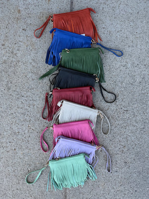 Fleetwood Fringe Crossbody Bag