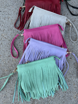 Fleetwood Fringe Crossbody Bag