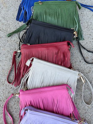 Fleetwood Fringe Crossbody Bag
