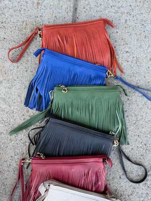 Fleetwood Fringe Crossbody Bag